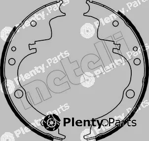 Metelli 53-0139 — Brake Shoe Set