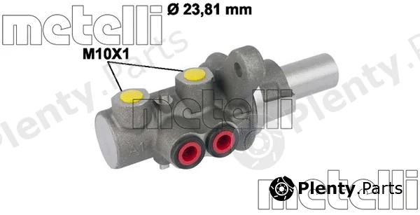 Metelli 05-0778 — Brake Master Cylinder