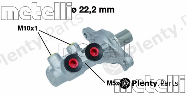 Metelli 05-0681 — Brake Master Cylinder