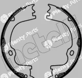 Metelli 53-0761 — Brake Shoe Set, parking brake