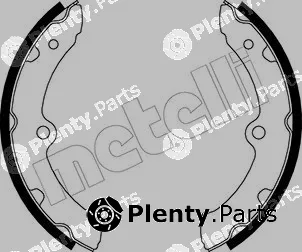 Metelli 53-0639 — Brake Shoe Set