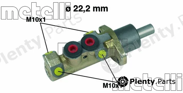 Metelli 05-0228 — Brake Master Cylinder