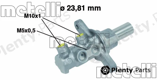 Metelli 05-0680 — Brake Master Cylinder