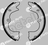 Metelli 53-0743 — Brake Shoe Set, parking brake