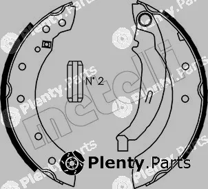 Metelli 53-0350 — Brake Shoe Set