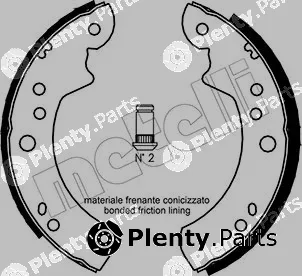 Metelli 53-0114 — Brake Shoe Set