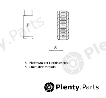 Metelli 01-2327 — Valve Guide Standard