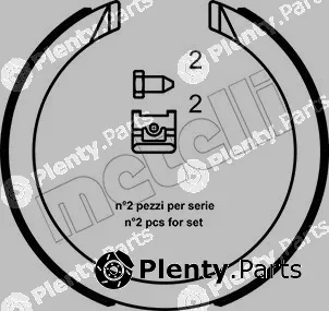 Metelli 53-0491K — Brake Shoe Set, parking brake