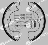 Metelli 53-0743K — Brake Shoe Set, parking brake