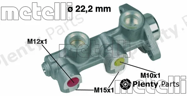 Metelli 05-0189 — Brake Master Cylinder