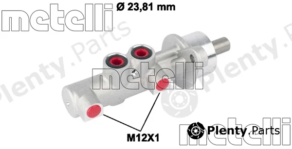 Metelli 05-0788 — Brake Master Cylinder