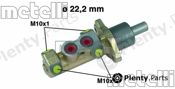 Metelli 05-0326 — Brake Master Cylinder