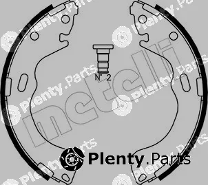 Metelli 53-0216 — Brake Shoe Set