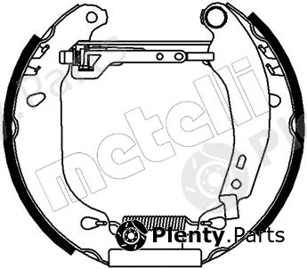 Metelli 51-0017 — Brake Shoe Set Kit premounted