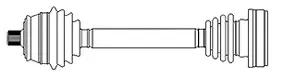 Metelli 17-0200 — Drive Shaft