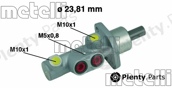 Metelli 05-0452 — Brake Master Cylinder