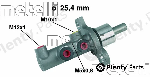 Metelli 05-0438 — Brake Master Cylinder