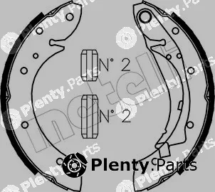 Metelli 53-0023 — Brake Shoe Set