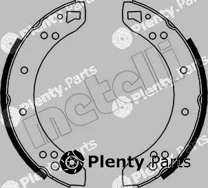 Metelli 53-0101 — Brake Shoe Set