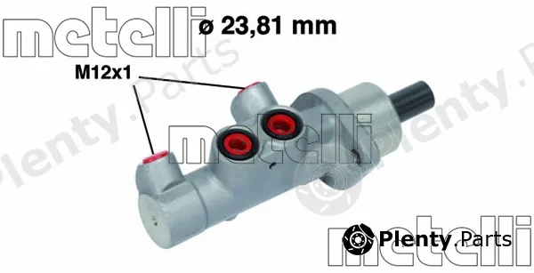 Metelli 05-0587 — Brake Master Cylinder
