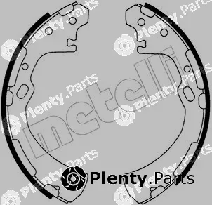 Metelli 53-0279 — Brake Shoe Set
