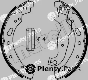 Metelli 53-0148 — Brake Shoe Set