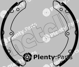 Metelli 53-0681 — Brake Shoe Set
