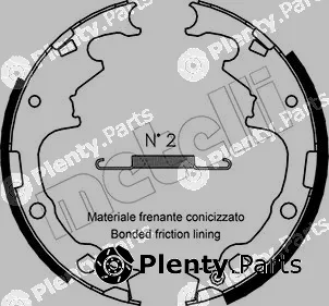 Metelli 53-0349 — Brake Shoe Set