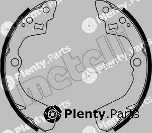 Metelli 53-0037 — Brake Shoe Set
