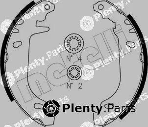 Metelli 53-0022 — Brake Shoe Set
