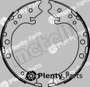 Metelli 53-0162 — Brake Shoe Set, parking brake