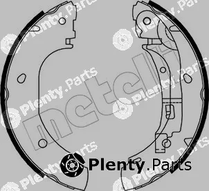 Metelli 53-0082 — Brake Shoe Set