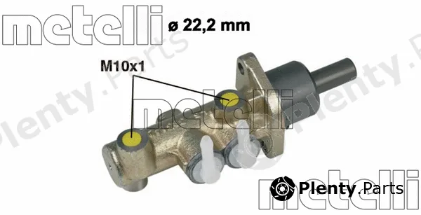 Metelli 05-0279 — Brake Master Cylinder