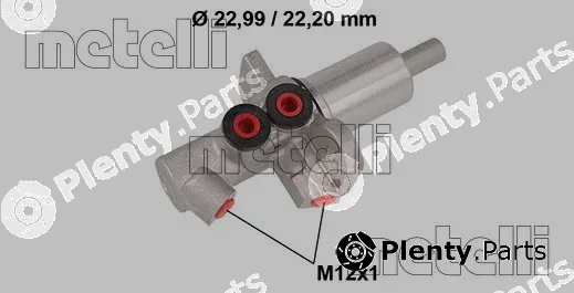 Metelli 05-0547 — Brake Master Cylinder