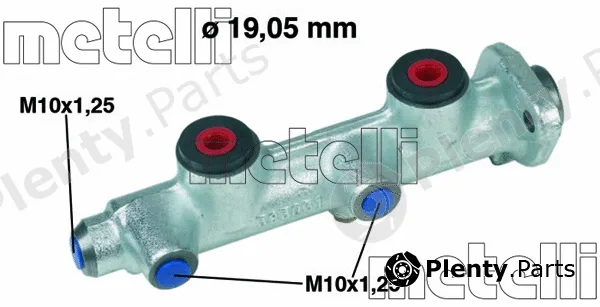 Metelli 05-0068 — Brake Master Cylinder