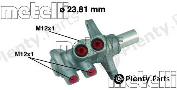 Metelli 05-0639 — Brake Master Cylinder