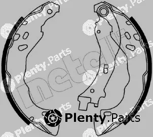 Metelli 53-0544 — Brake Shoe Set