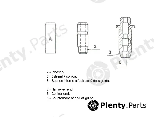 Metelli 01-1979 — Valve Guide Standard