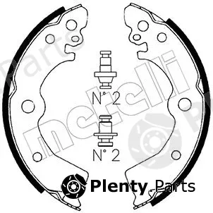 Metelli 53-0281 — Brake Shoe Set