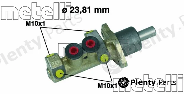 Metelli 05-0253 — Brake Master Cylinder