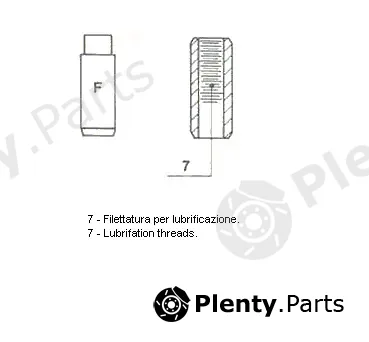 Metelli 01-1784 — Valve Guide Standard
