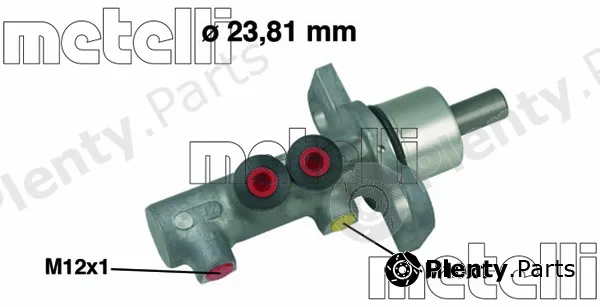 Metelli 05-0491 — Brake Master Cylinder