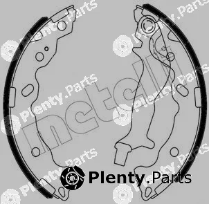 Metelli 53-0707 — Brake Shoe Set