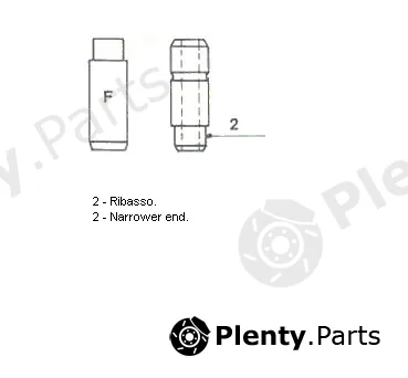 Metelli 01-2693 — Valve Guide Standard