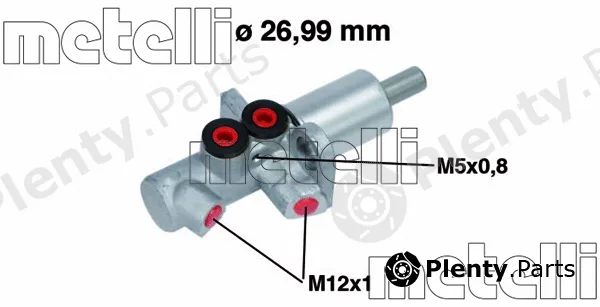Metelli 05-0733 — Brake Master Cylinder