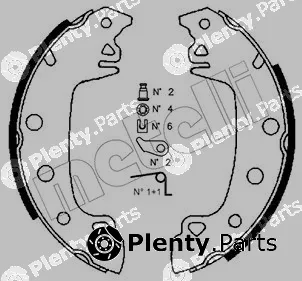 Metelli 53-0340K — Brake Shoe Set