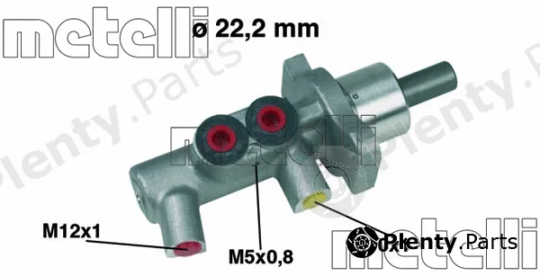 Metelli 05-0383 — Brake Master Cylinder