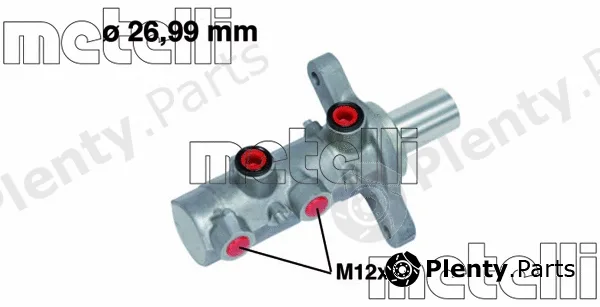Metelli 05-0729 — Brake Master Cylinder