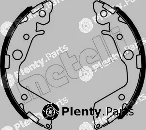 Metelli 53-0492 — Brake Shoe Set