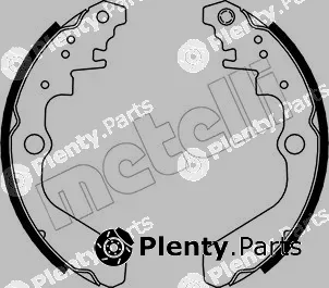 Metelli 53-0632 — Brake Shoe Set